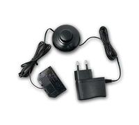 world-trading-net - Fuente de alimentación enchufable LED 12V DC 1.8W, interruptor de pie, con distribuidor de 6 vías, mini conector