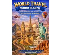 World Travel Word Search: A Journey Through Every Country One Puzzle At A Time
