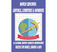 World Travel Word Search Puzzle Book: Word Searches with an easy to read print about Countries, Cities, Wonders $ More | 6x9 inches, 110 pages | 50+ ... ... Gift for Vacations, Holidays & Free Times