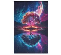 World Tree of Life Jigsaw Puzzle de 1000 piezas para adultos juego rompecabezas juguetes adolescentes Puzzles Gifts decoración mural 78 × 53 cm