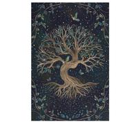 World Tree of Life Rompecabezas De 1000 Piezas Para Adultos Niños Juego Intelelectual Puzzles Juegos Familiares 78×53cm