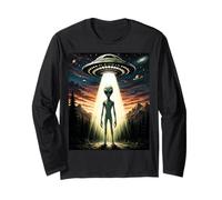 World UFO Day The Truth Is Everywhere Alien Encounter Manga Larga