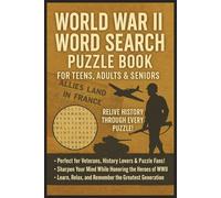 World War 2 Word Search Puzzle Book: Easy-to-Read Print about Battles, Heroes, Historic Events & More | 6x9 Inches, 110 Pages | 50+ Engaging Puzzles - ... Retirees, History Buffs & Leisure Time Fun