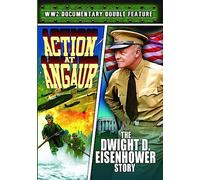 World War II Documentary Double Feature: Action at Angaur (1945)/The Dwight D. Eisnehower Story (1953) [USA] [DVD]