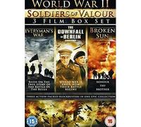 World War II - Soldiers of Valour (3 Disc Boxset) - Everyman's War, The Downfall of Berlin & Broken Sun [DVD] [Reino Unido]