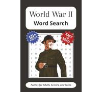 World War II Word Search Puzzle Book: World War II WW II Word Search Puzzle Book: Word Searches with Easy to Read Print about USA, Military, War, and ... … Gift for Vacations, Holidays and Free Times