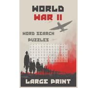 World War II Word Search Puzzle Large Print