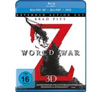 World War Z: Blu-ray 3D + 2D + DVD / Extended Action Cut