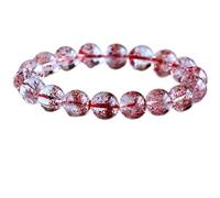 WORLD WIDE GEMS BEADS GEMSTONE 1 Strands Natural Orange Cornucopia Super 7 Seven Melody Stone スーパー7 Men's Bracelet Round Big Beads 11mm 05068 Code-HIGH-30026