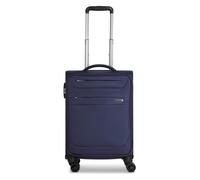 Worldpack Maleta de Cabina pequeña y Blanda | Trolley de Cabina 36 x 20 x 55 cm Fabricado en poliéster Resistente Mujeres y Hombres | 4 Ruedas Dobles y Cerradura TSA | Serie Chicago