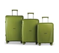 Worldpack Havanna 4 ruedas Juego de maletas 3 piezas verde