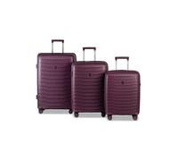 Worldpack Portland 4 ruedas Juego de maletas 3 piezas lila