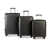 Worldpack Portland 4 ruedas Juego de maletas 3 piezas negro