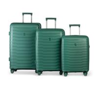 Worldpack Portland 4 ruedas Juego de maletas 3 piezas verde