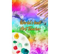 World's best art teacher notebook
