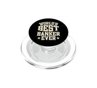 World'S Best Banker Ever PopSockets PopGrip para MagSafe