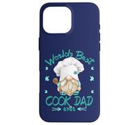Worlds Best Cook Dad Funny Cooking GNOME For Fathers Day Carcasa para iPhone 16 Pro MAX