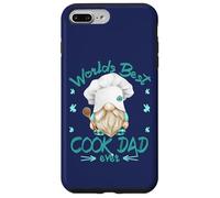Worlds Best Cook Dad Funny Cooking GNOME For Fathers Day Carcasa para iPhone 7 Plus/8 Plus