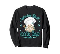 Worlds Best Cook Dad Funny Cooking GNOME For Fathers Day Sudadera