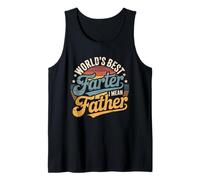 World'S Best Farter I Mean Father Camiseta Divertida Día del Padre Camiseta sin Mangas