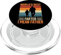 Worlds Best Farter I Mean Father PopSockets PopGrip para MagSafe