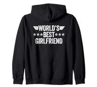 World'S Best Girlfriend Sudadera con Capucha