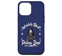 Worlds Best Police Dad For Men Grandpa Police Officer GNOME Carcasa para iPhone 12 Pro MAX
