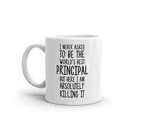 World's Best Principal Mug-Funny Principal Gift-Principal Coffee Mug-Principal Quote-Best Principal Ever-Greatest Principal-Mugs-Joke
