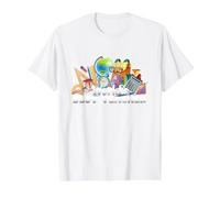 World'S Best Teacher | Mejor Profesora del Mundo Camiseta gráfica económica, Hombre, Blanco, M