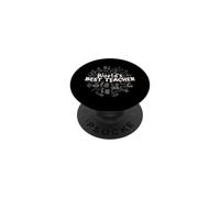 World'S Best Teacher | Mejor Profesora del Mundo PopSockets PopGrip Adhesivo