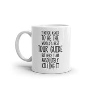 World's Best Tour Guide Mug-Funny Tour Guide Gift-Tour Guide Coffee Mug-Tour Guide Quote-Best Tour Guide Ever-Greatest Tour Guide-Mugs-Joke