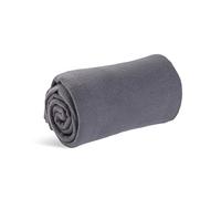 World's Best Wolf Essentials Manta de Viaje de Microfibra Suave, 150 x 150 cm, Color carbón