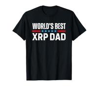 World's Best XRP Dad Crypto Merchandise Camiseta