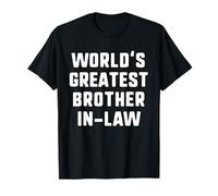 World'S Greatest Brother-In-Law Funny Family Camiseta