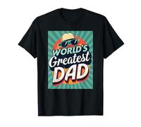 World's Greatest Dad - Divertido regalo retro para el día del padre Camiseta