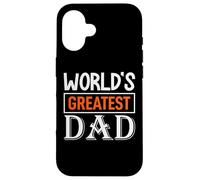 Worlds Greatest Dad/Farter del Mundo, Diciendo Carcasa para iPhone 16