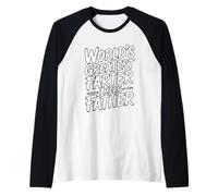 World'S Greatest Farter I Mean Father Camiseta Manga Raglan