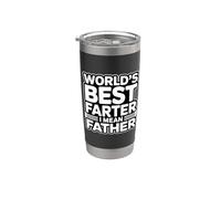 World's Greatest Farter I Mean Father Vaso térmico de acero inoxidable de doble pared