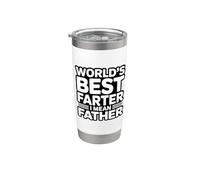 World's Greatest Farter I Mean Father Vaso térmico de acero inoxidable de doble pared