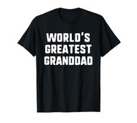 World'S Greatest Granddad Funny Family Camiseta