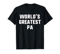 World'S Greatest Pa Funny Family Camiseta