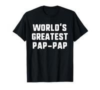 World'S Greatest Pap-Pap Funny Family Pappap Camiseta