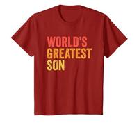 World's Greatest Son El Mejor Hijo Familia Camiseta