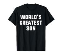 World'S Greatest Son Funny Family Camiseta