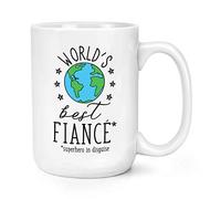 World's Mejor Prometido Su 15oz Grande Taza