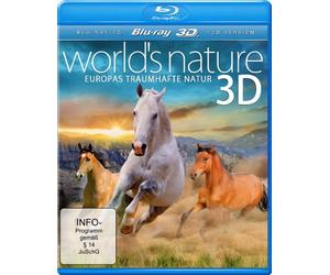 World's Nature 3D - Europas traumhafte Natur (inkl. 2D-Version) [Alemania] [Blu-ray]
