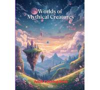 Worlds of Mythical Creatures: Adult Coloring Book with Dragons, Fairies, and Magical Fantasy Creatures for Relaxation, Stress Relief, and Creative Mindfulness