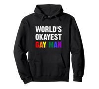 World'S Okayest Gay Man Sudadera con Capucha