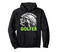 World's Okayest Golfer Golf Enthusiast Golf Lover Game Hombres Sudadera con Capucha
