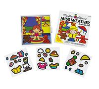 World's Smallest Surtido de Colorforms (juego de vestir original de colores y Miss Clima), multicolor